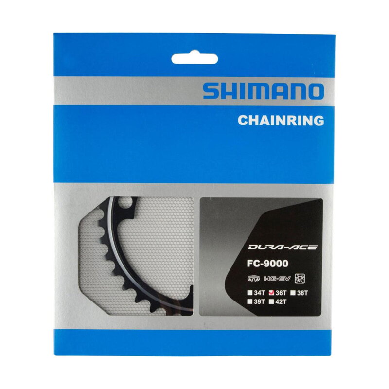 SHIMANO Prevodník 36z. FC-9000 Dura Ace čierny 110mm