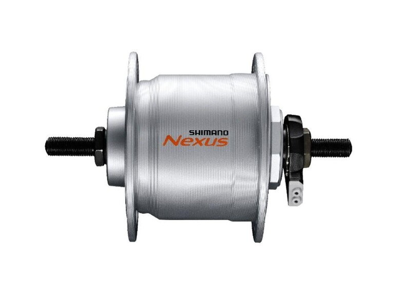 SHIMANO Náboj s dynamom DH-C3000 6V/3W 36d. strieb. na matice+ochrana proti prepätiu SMDH10