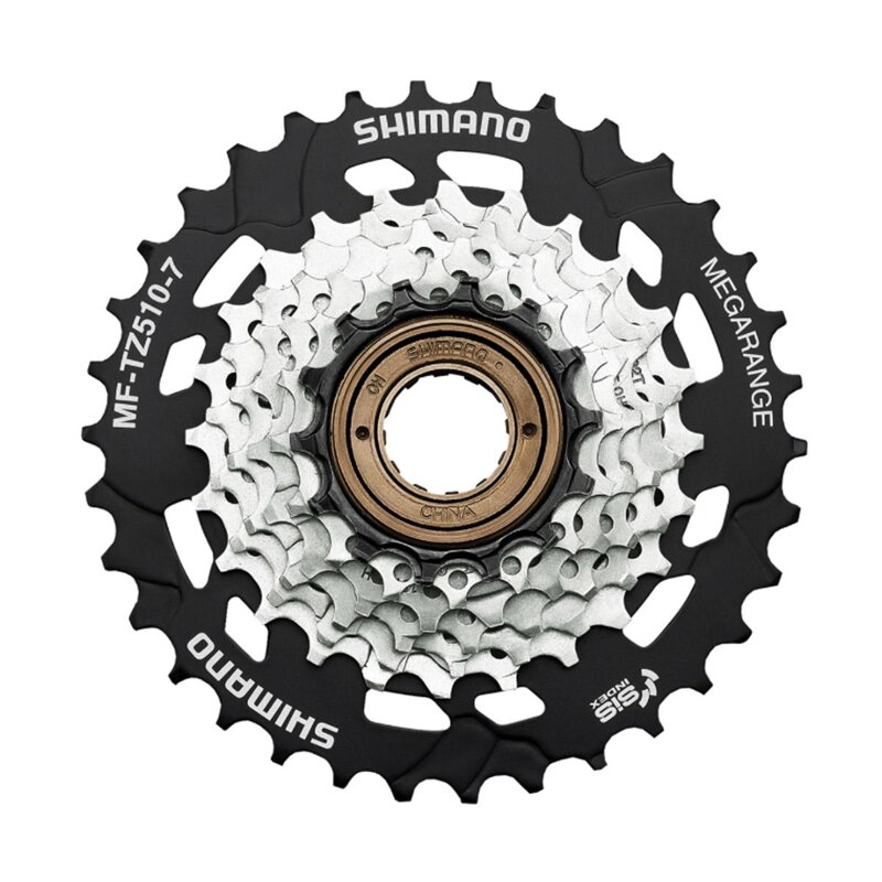 SHIMANO Viackoliečko MF-TZ510 14-34z. 7-k. Mega Range