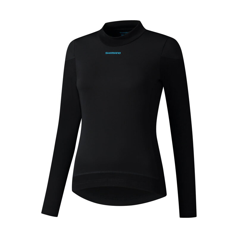 SHIMANO Tričko dámske BEAUFORT LONG BASE LAYER čierne