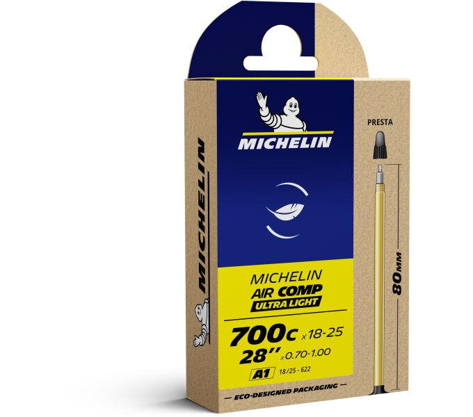 MICHELIN Duša A1 AIRCOMP Ultra 18-25x622 FV 80mm