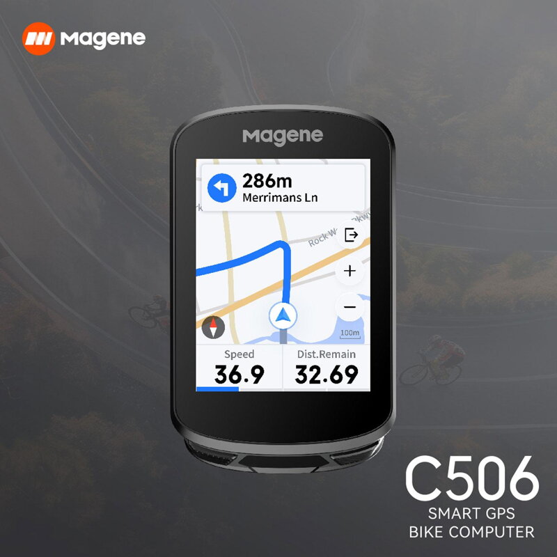 MAGENE Cyklopočítač MAGENE C506 GPS dotykový USB